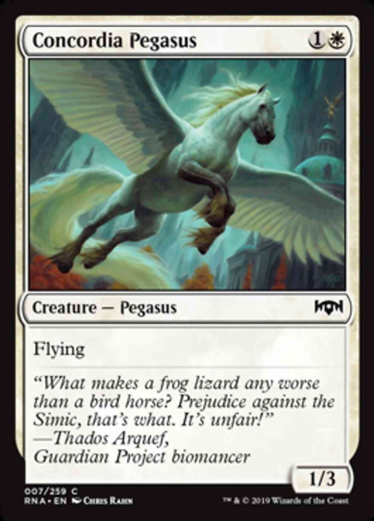 Concordia Pegasus magic card front