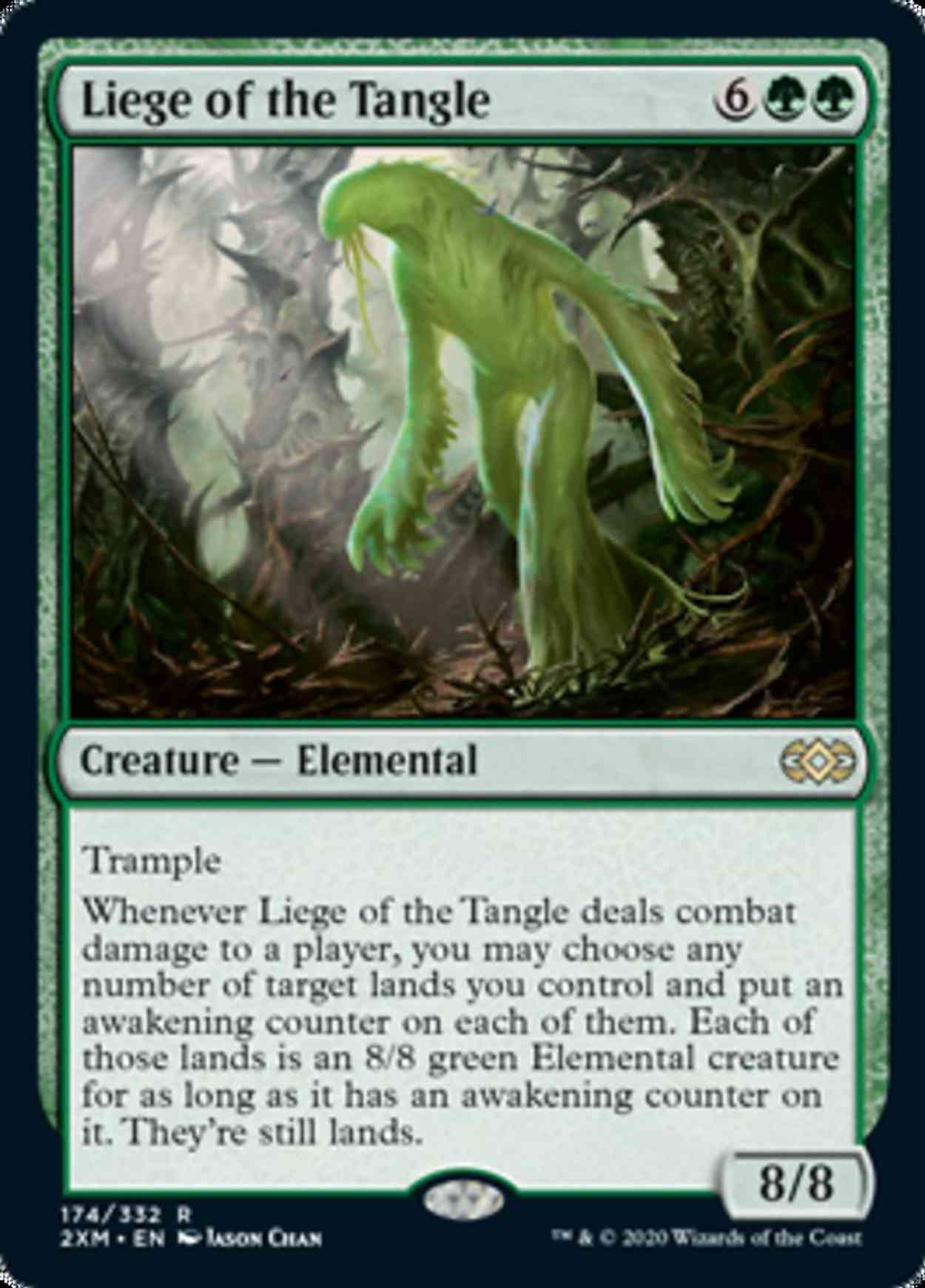 Liege of the Tangle magic card front