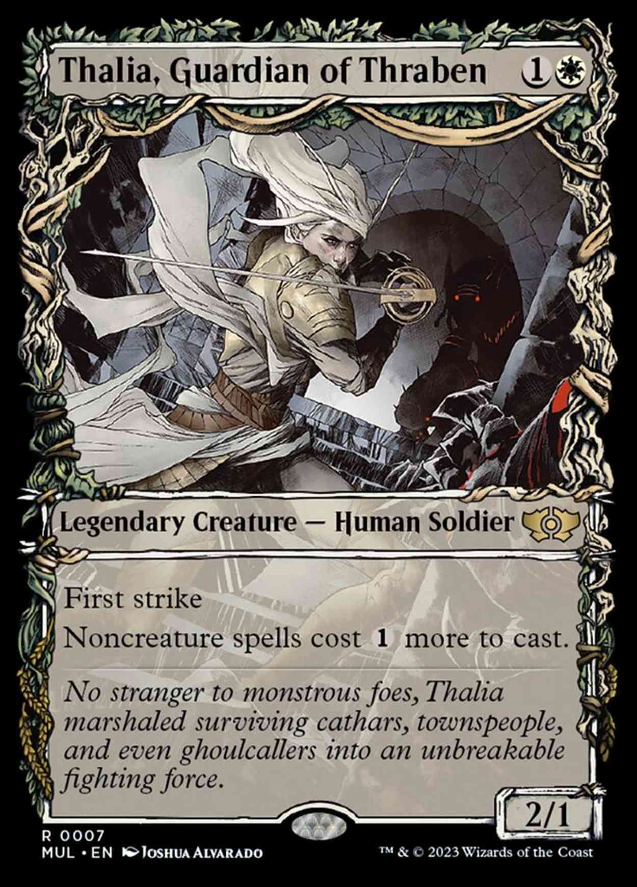 Thalia, Guardian of Thraben magic card front