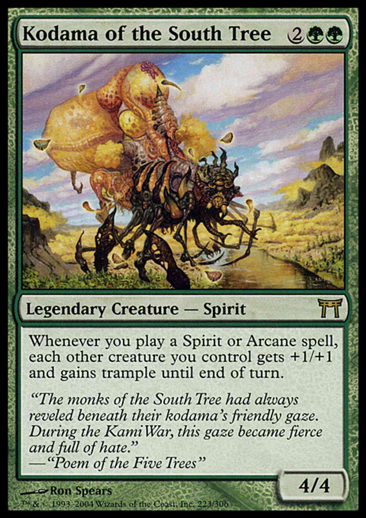 Kodama of the South Tree magic card front