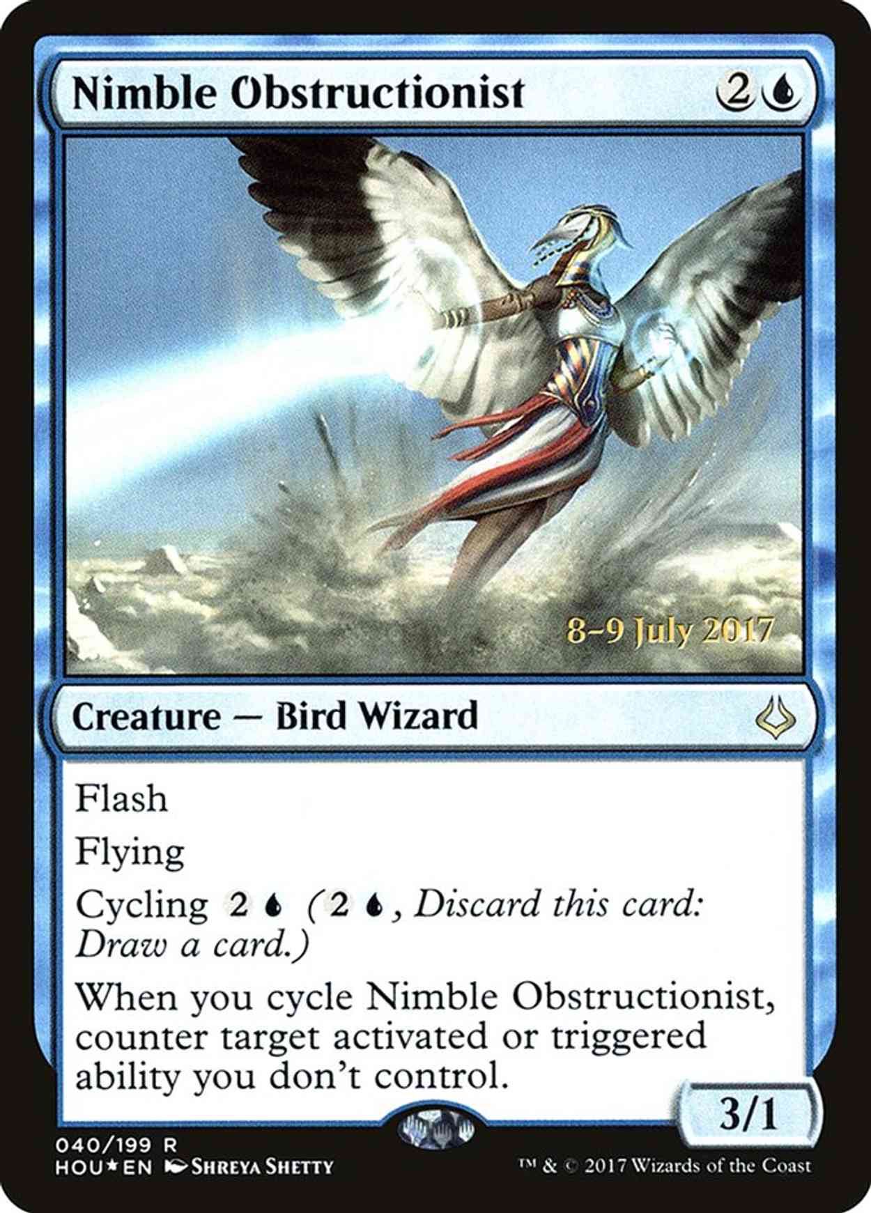 Nimble Obstructionist magic card front