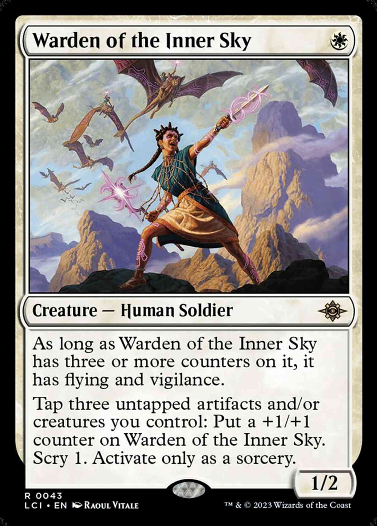 Warden of the Inner Sky magic card front