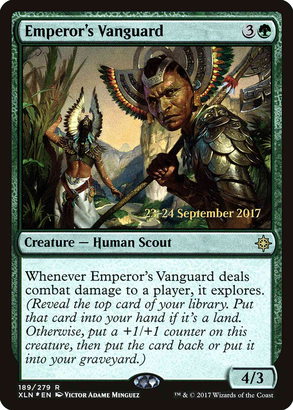 Emperor's Vanguard magic card front