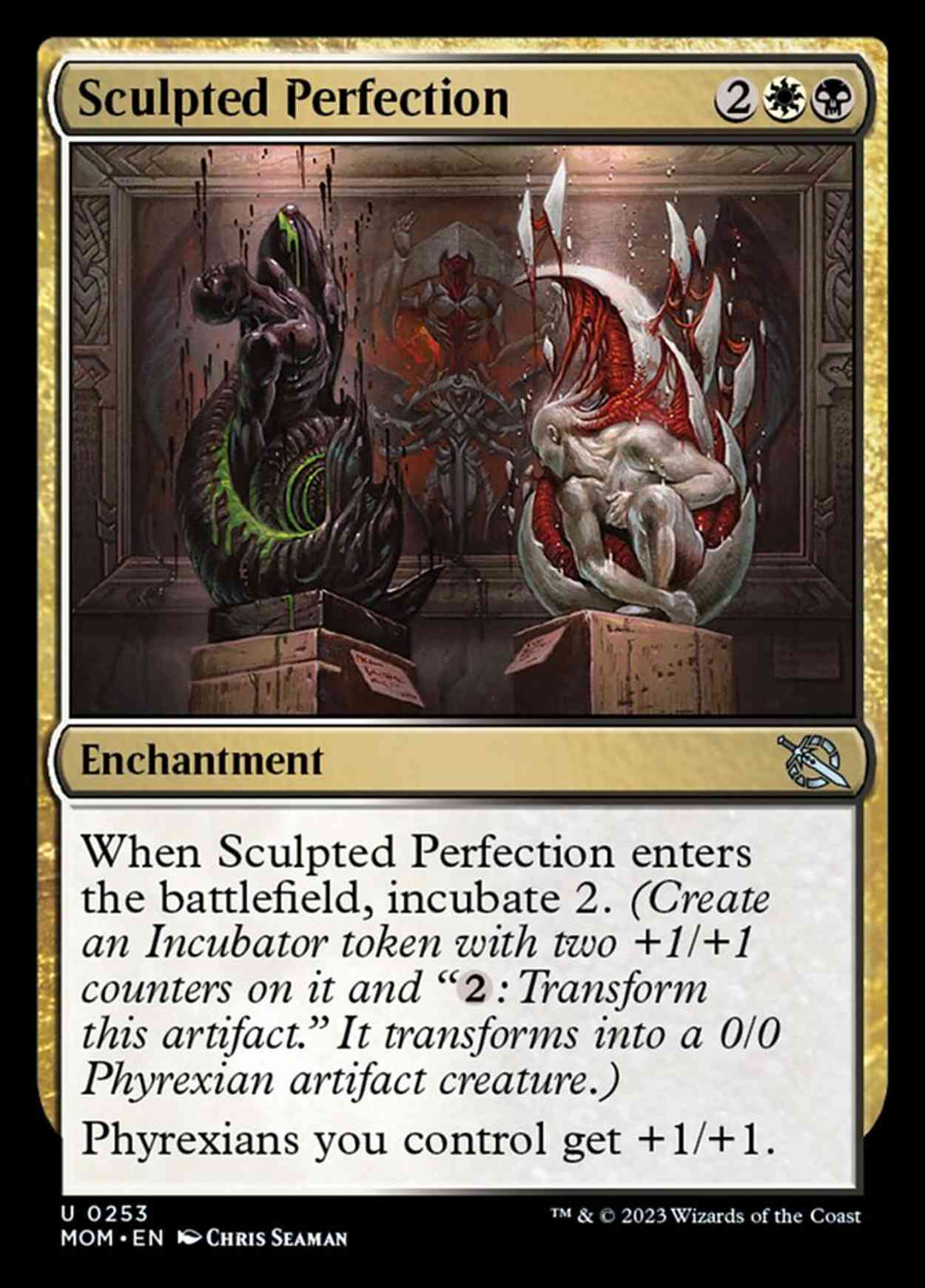 Sculpted Perfection magic card front