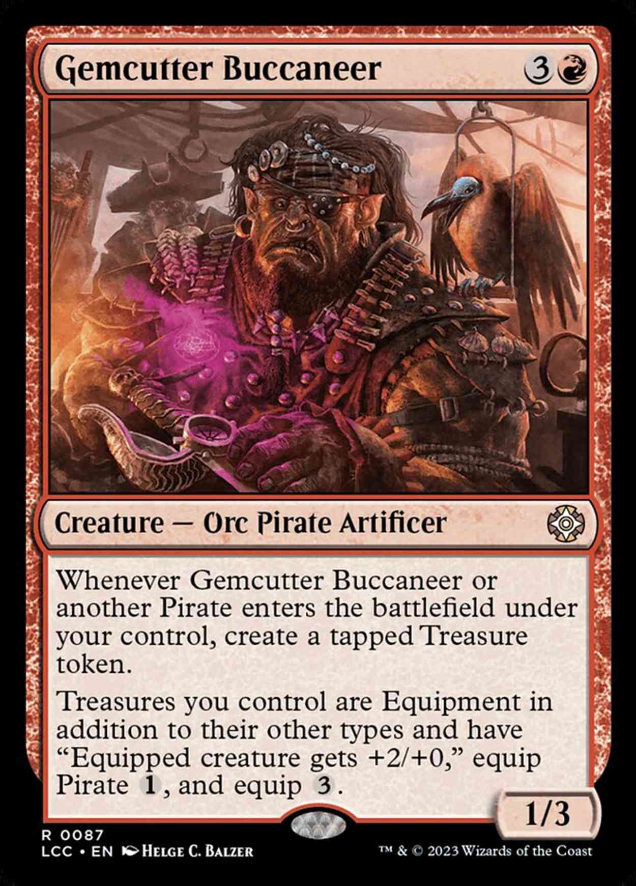 Gemcutter Buccaneer magic card front