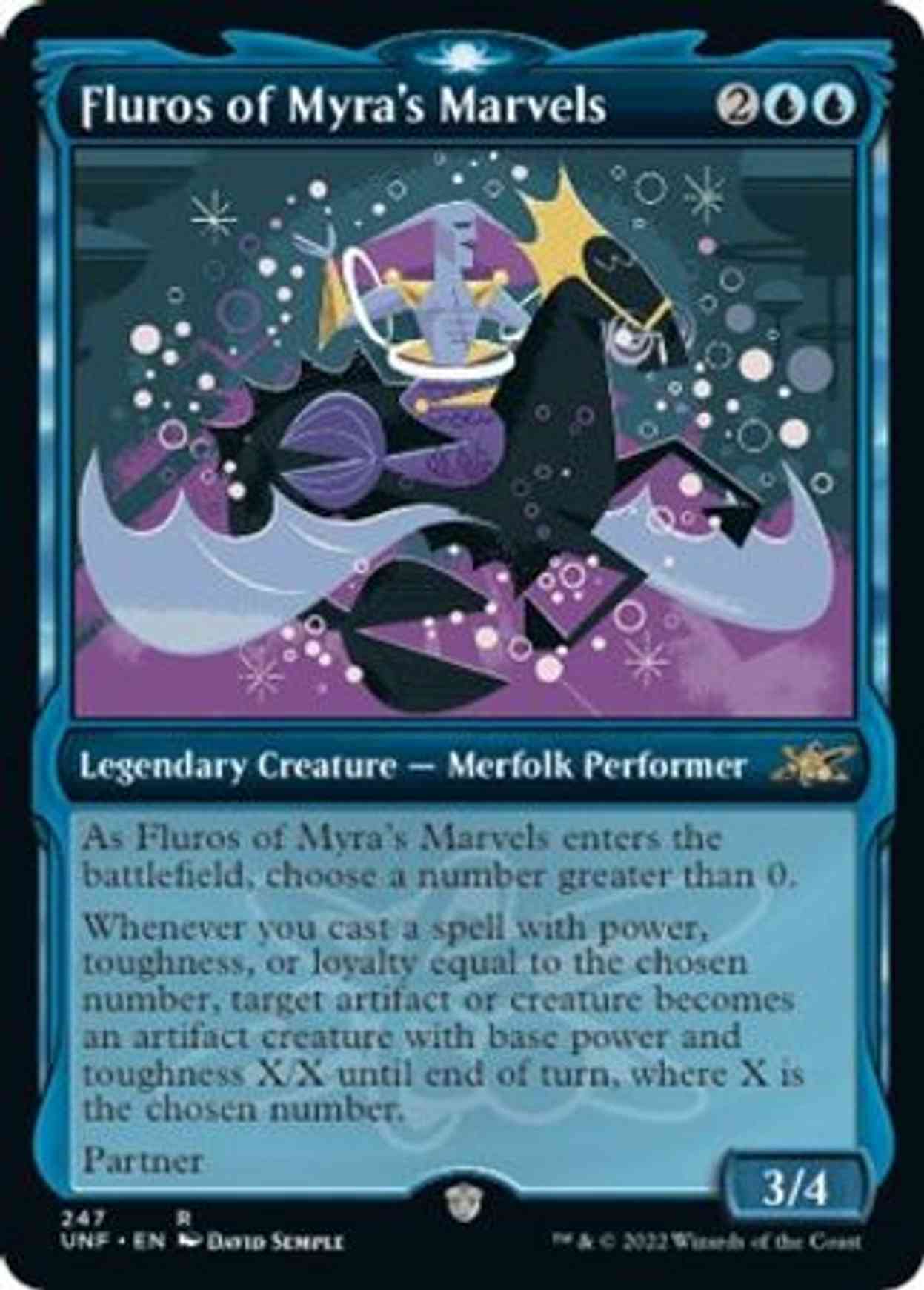 Fluros of Myra's Marvels (Showcase) magic card front