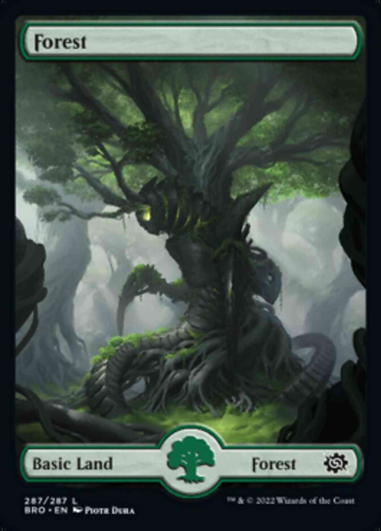 Forest (287) - Full Art magic card front