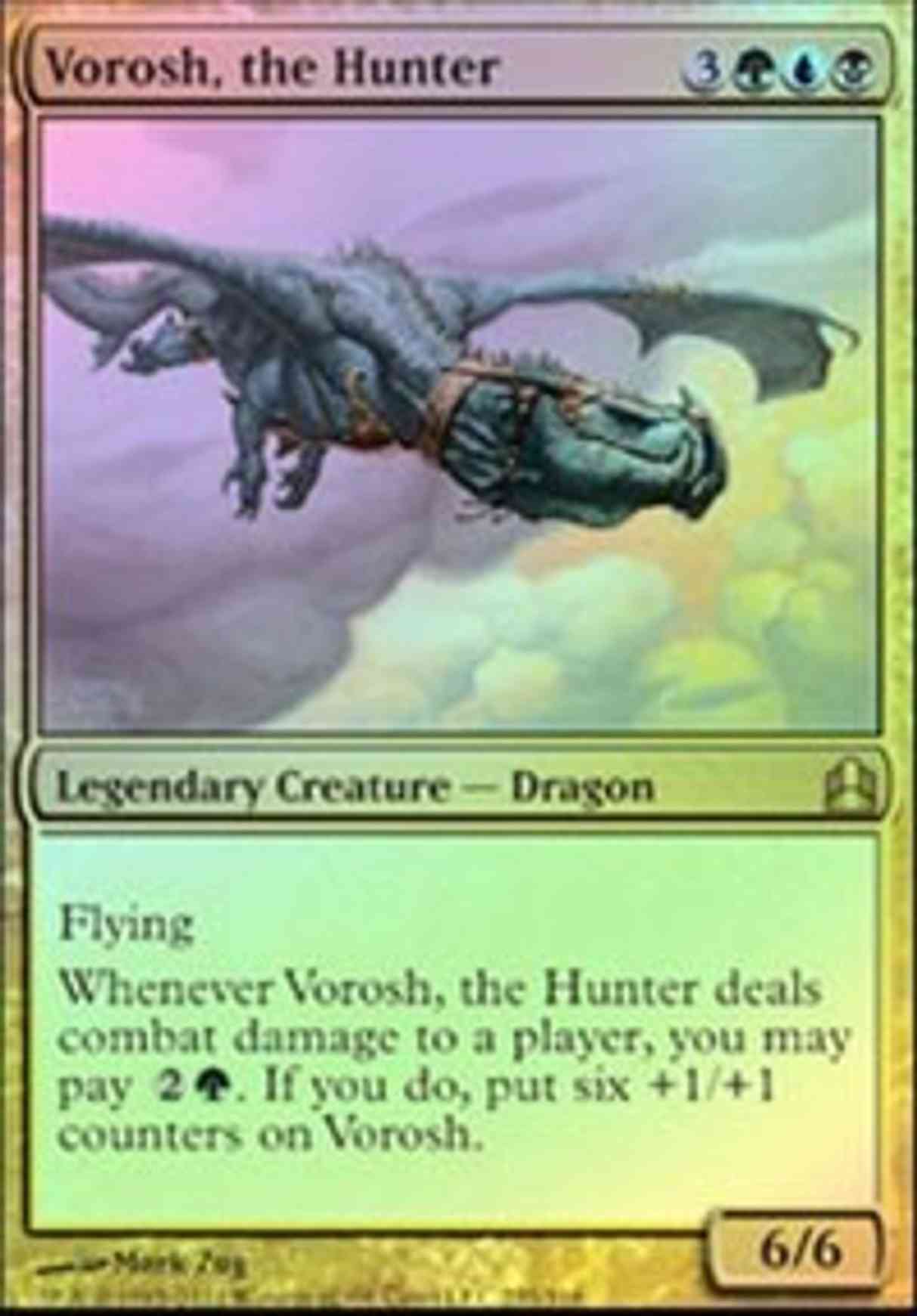 Vorosh, the Hunter (Oversized) magic card front