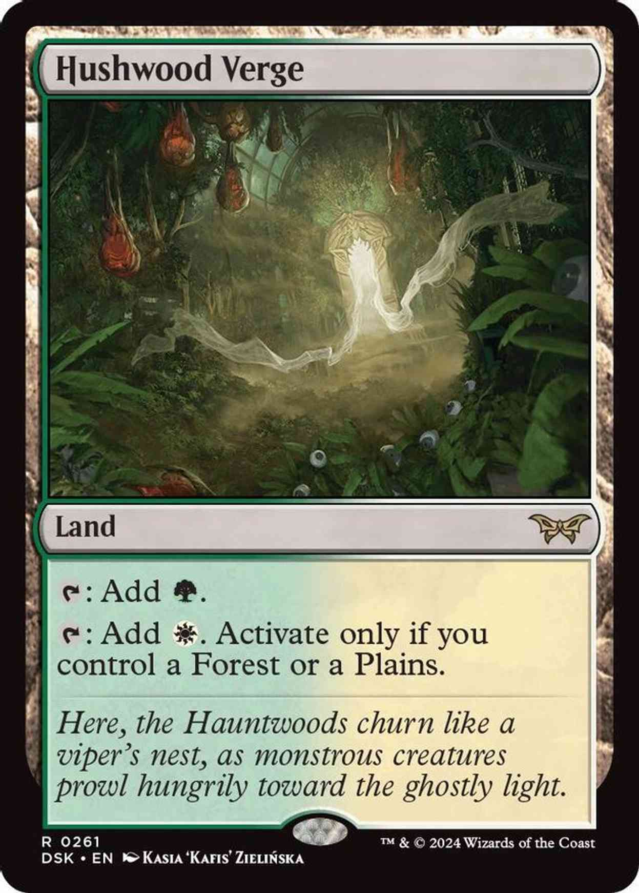 Hushwood Verge magic card front