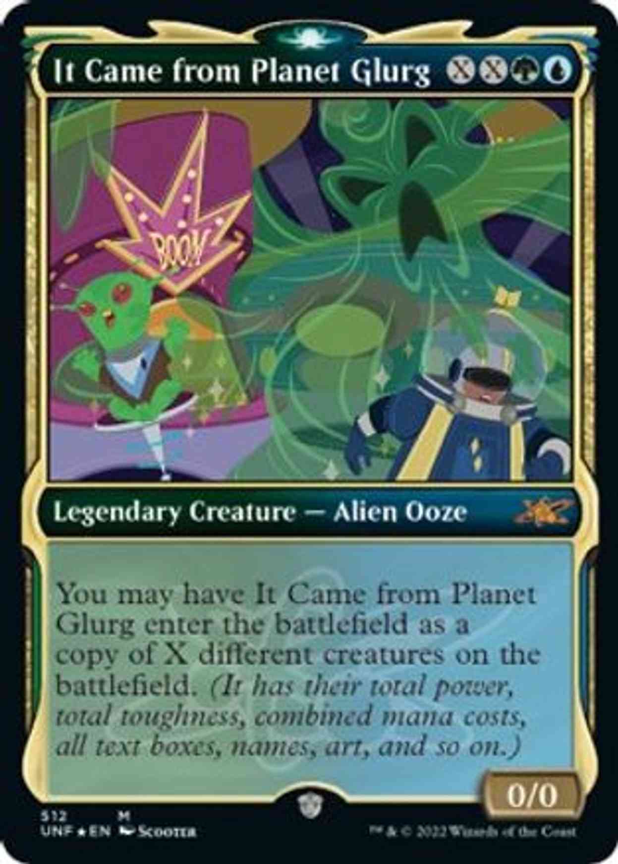 It Came from Planet Glurg (Showcase) (Galaxy Foil) magic card front