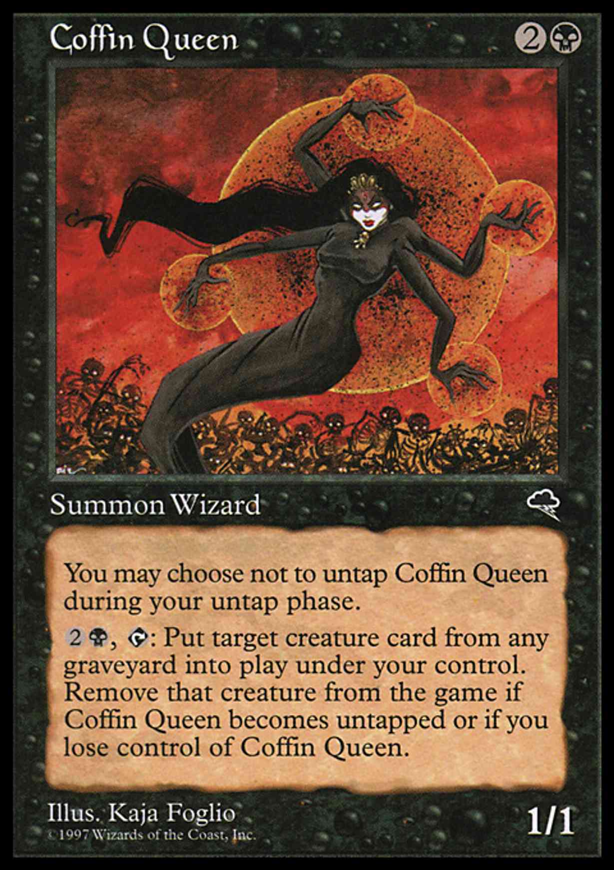 Coffin Queen magic card front