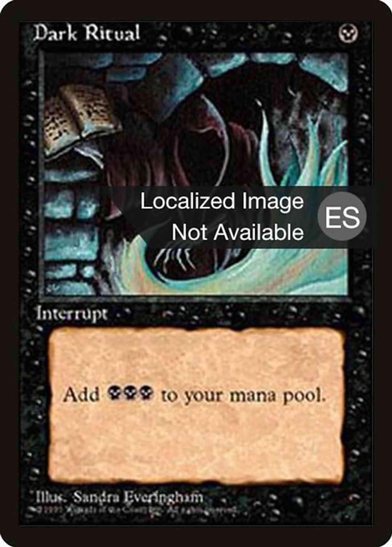 Dark Ritual magic card front