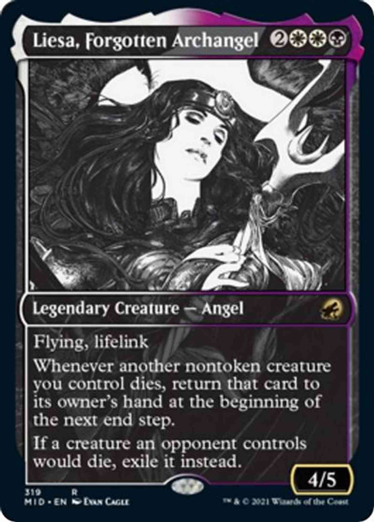 Liesa, Forgotten Archangel (Showcase) magic card front