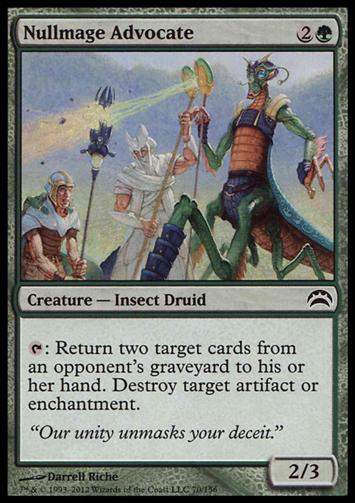 Nullmage Advocate magic card front