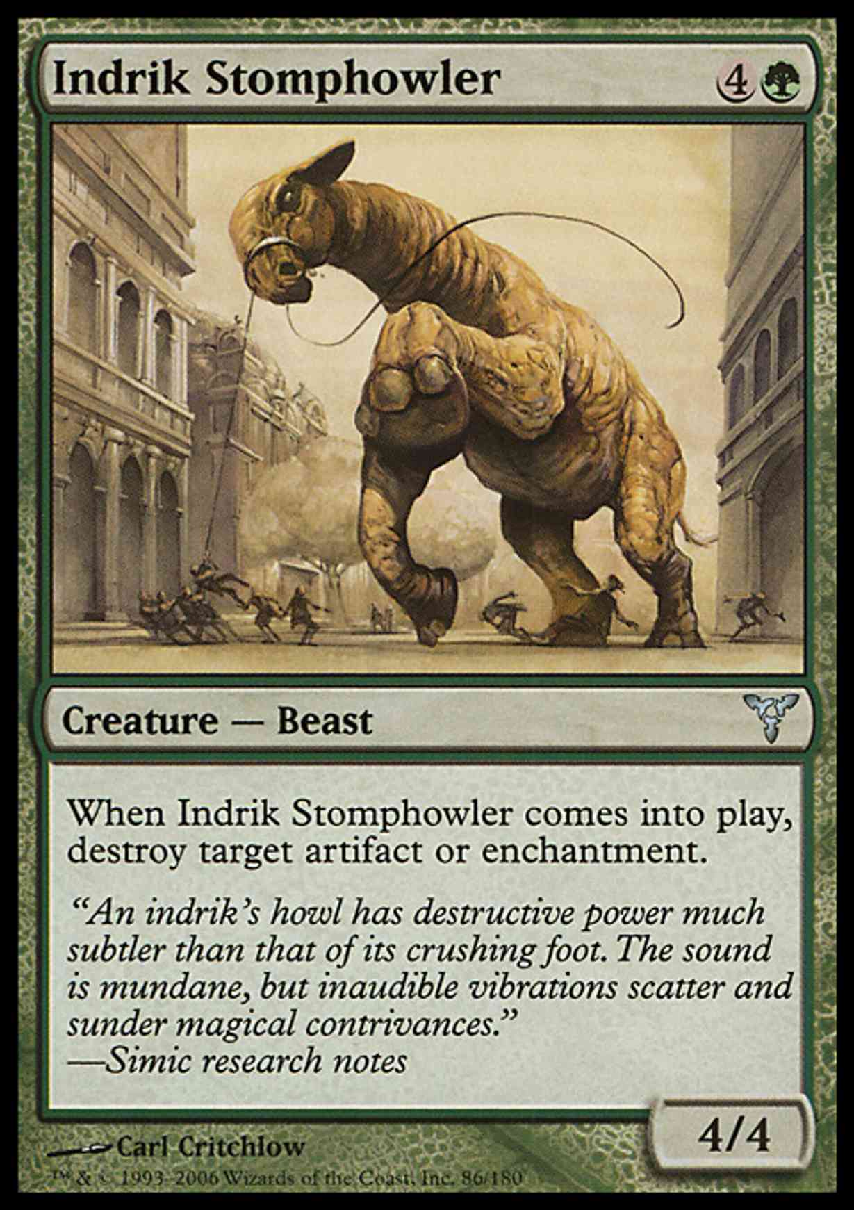 Indrik Stomphowler magic card front