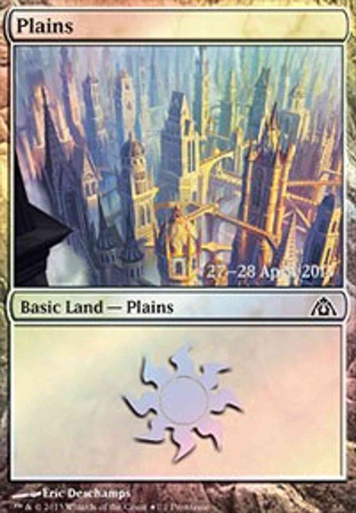 Plains (Dragon's Maze) magic card front