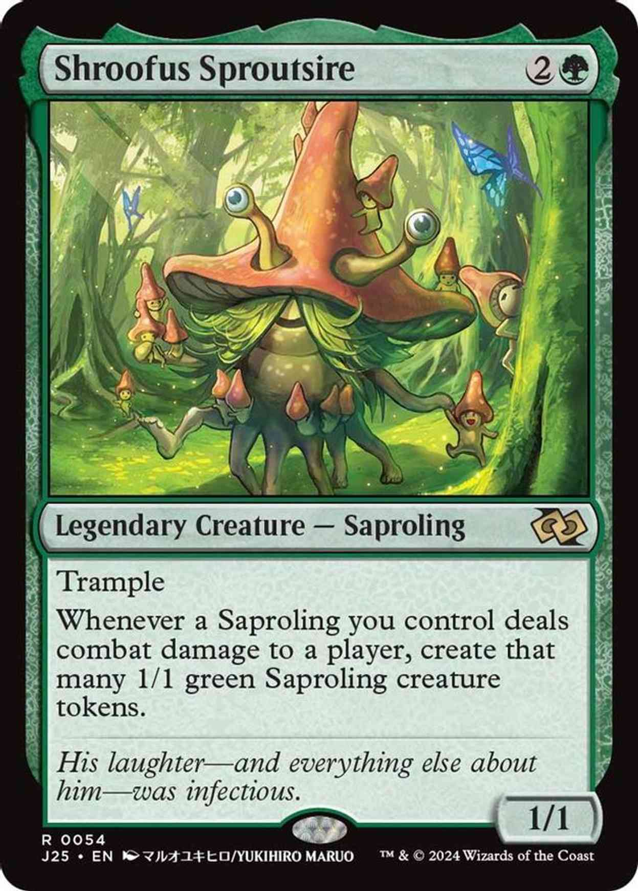 Shroofus Sproutsire (Anime) magic card front