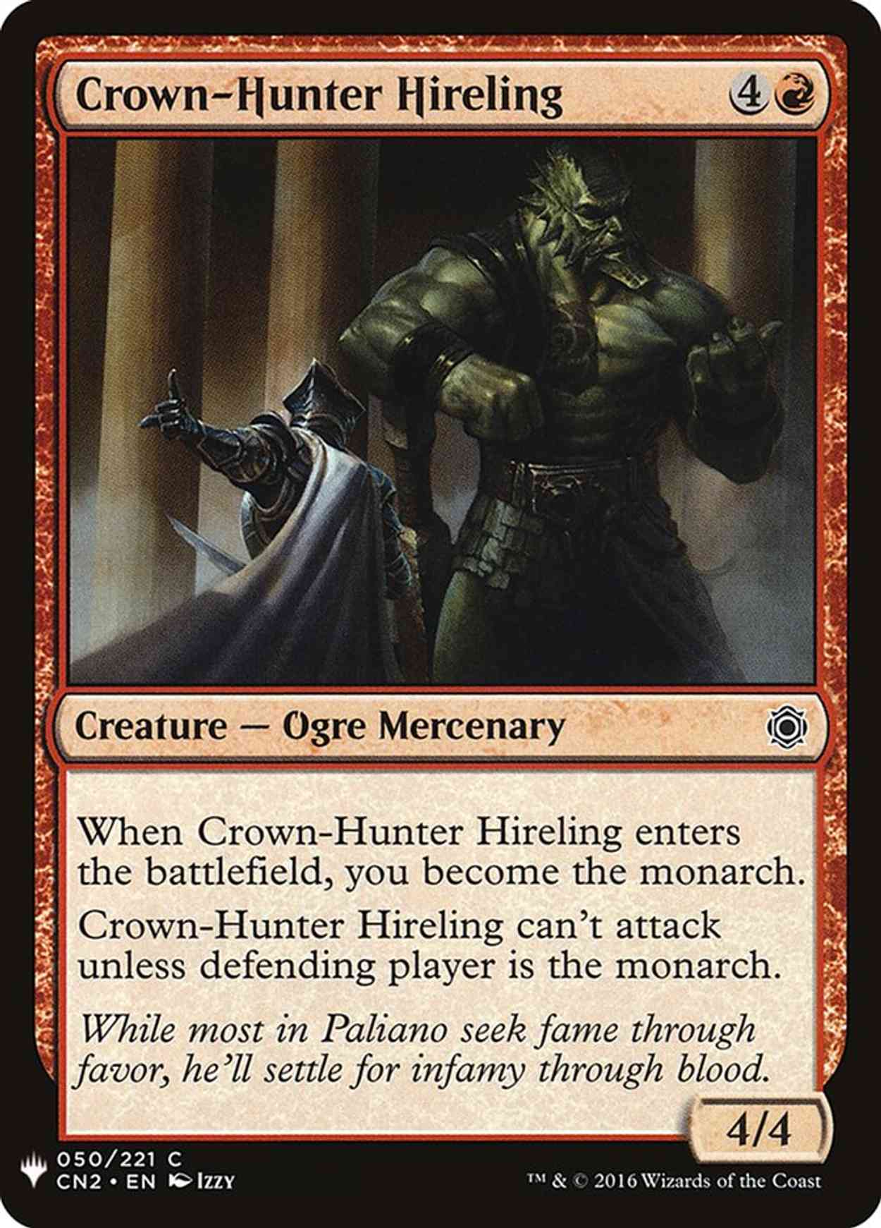 Crown-Hunter Hireling magic card front