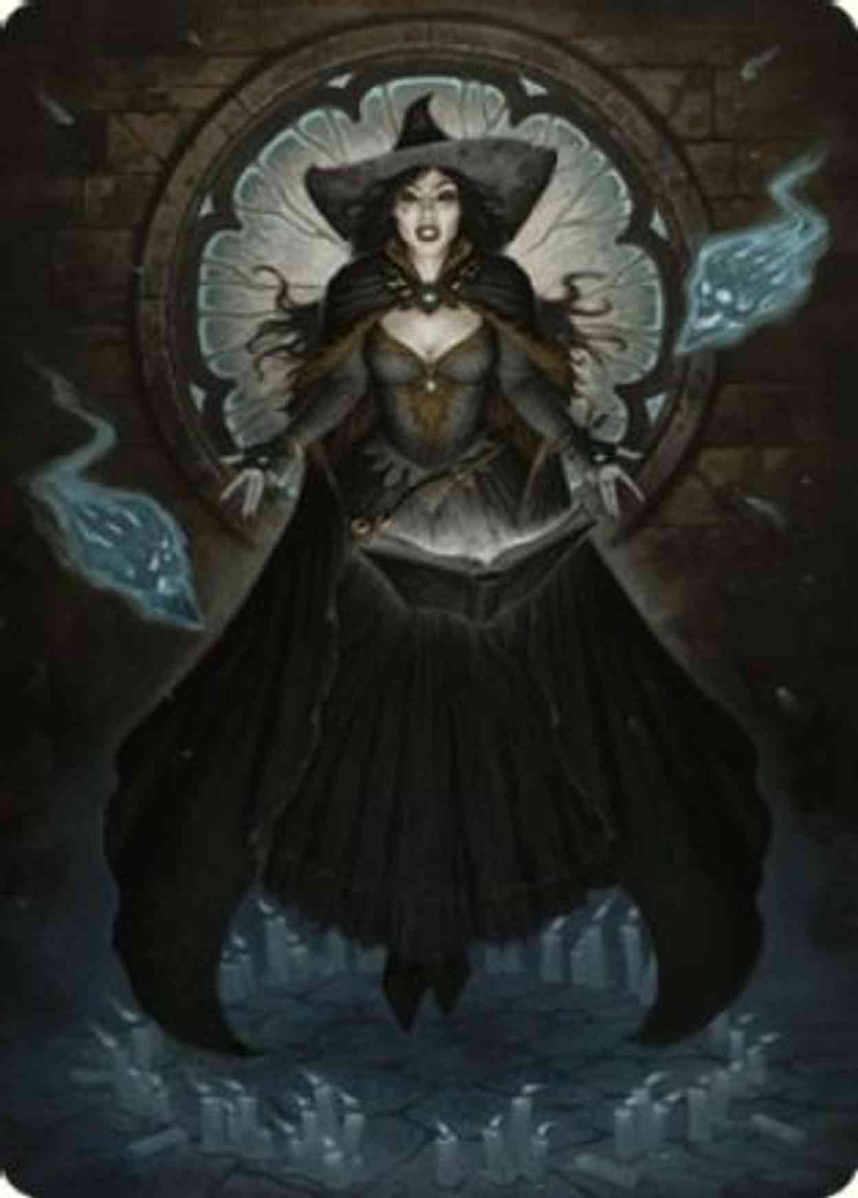 Tasha, the Witch Queen Art Card (76/81) magic card front