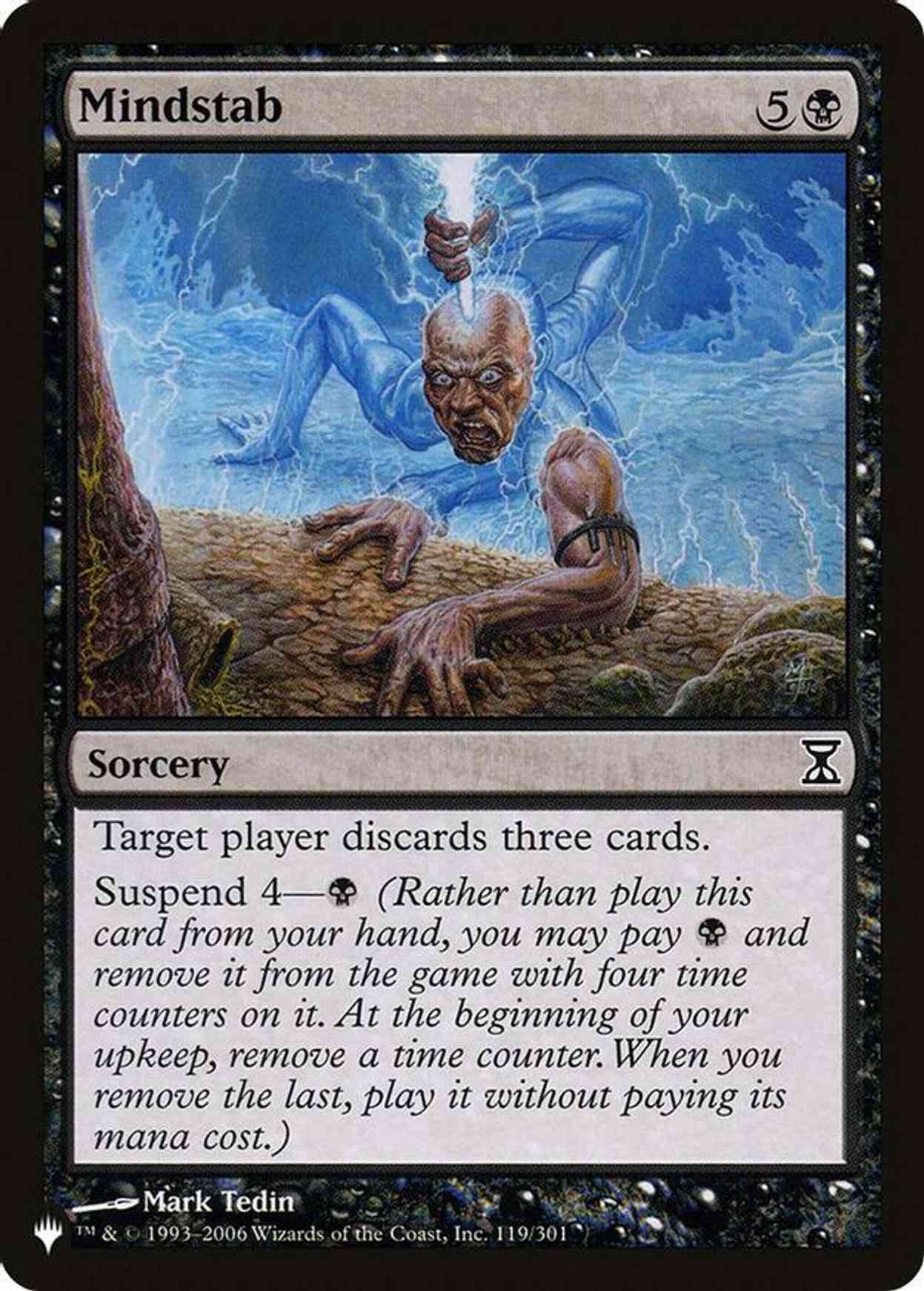 Mindstab magic card front