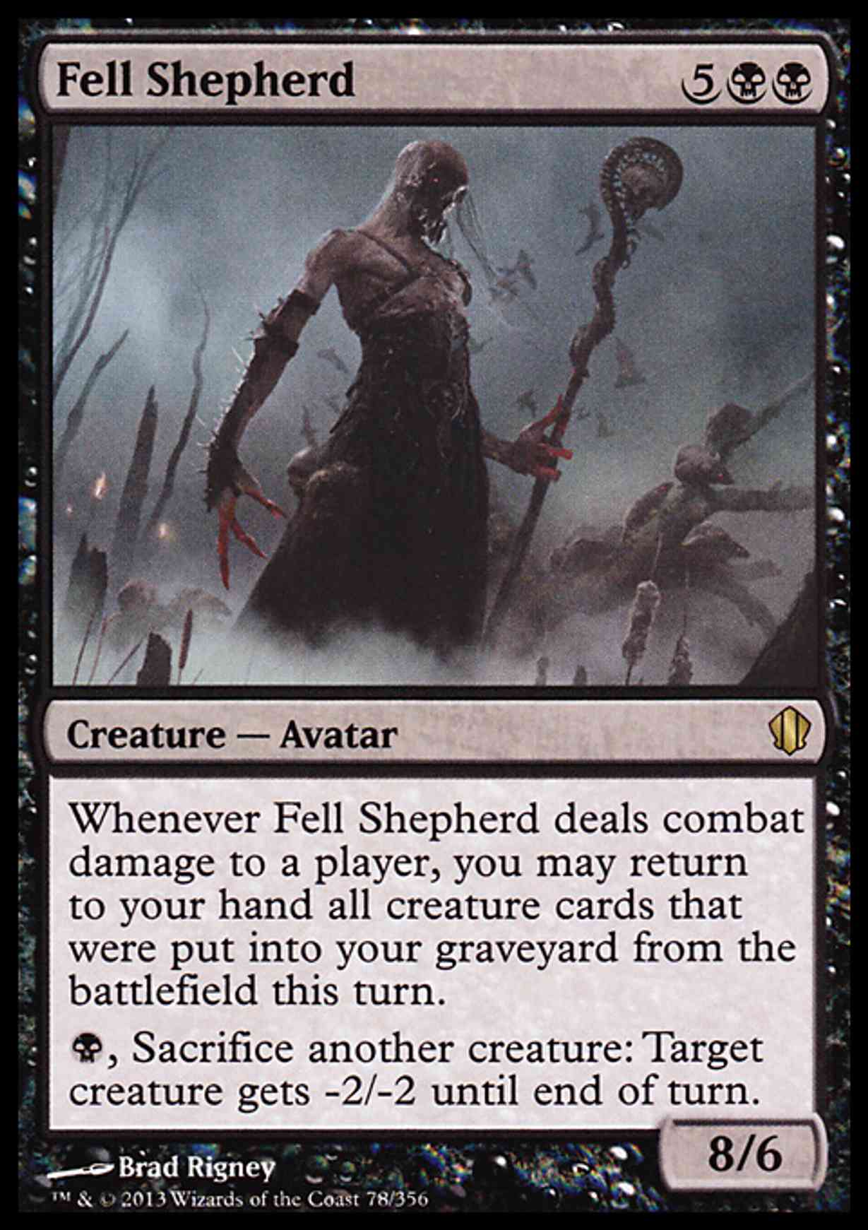 Fell Shepherd magic card front
