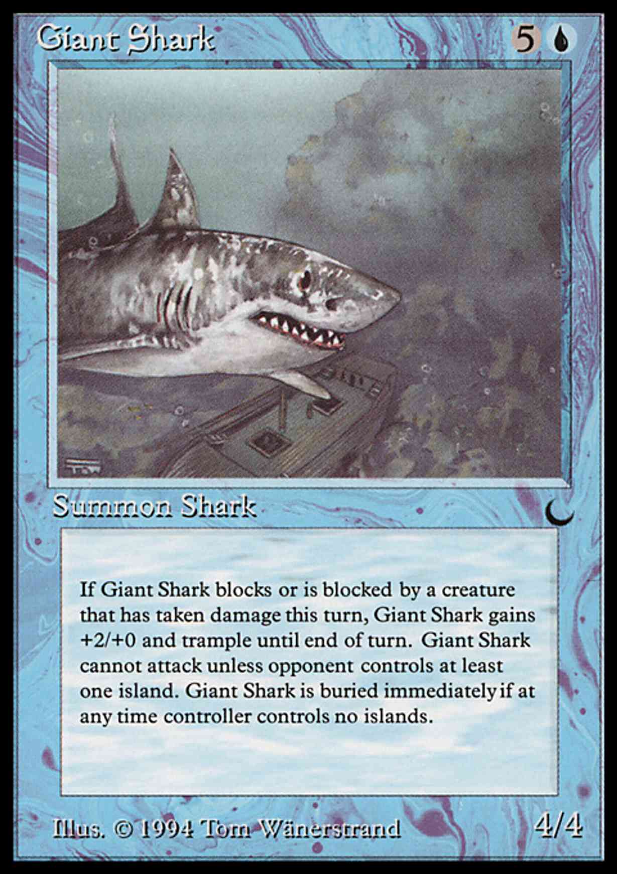 Giant Shark magic card front