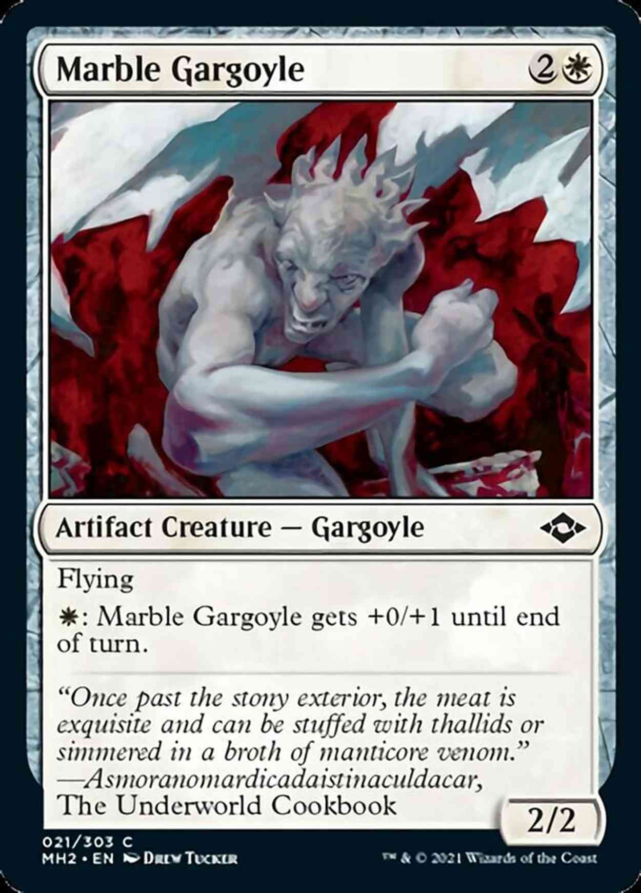 Marble Gargoyle magic card front