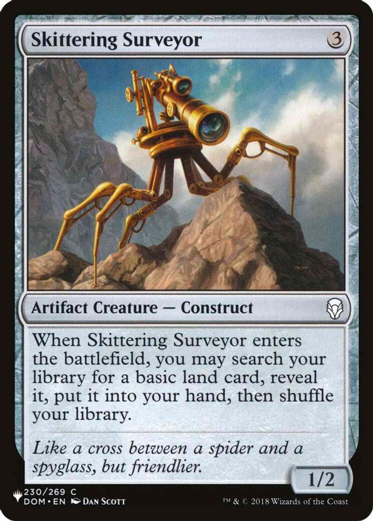 Skittering Surveyor magic card front