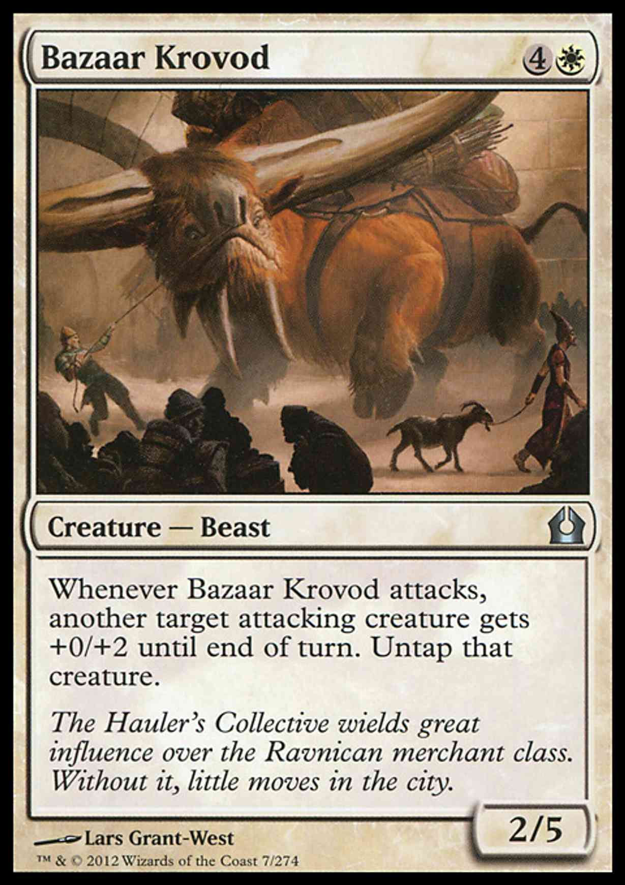 Bazaar Krovod magic card front