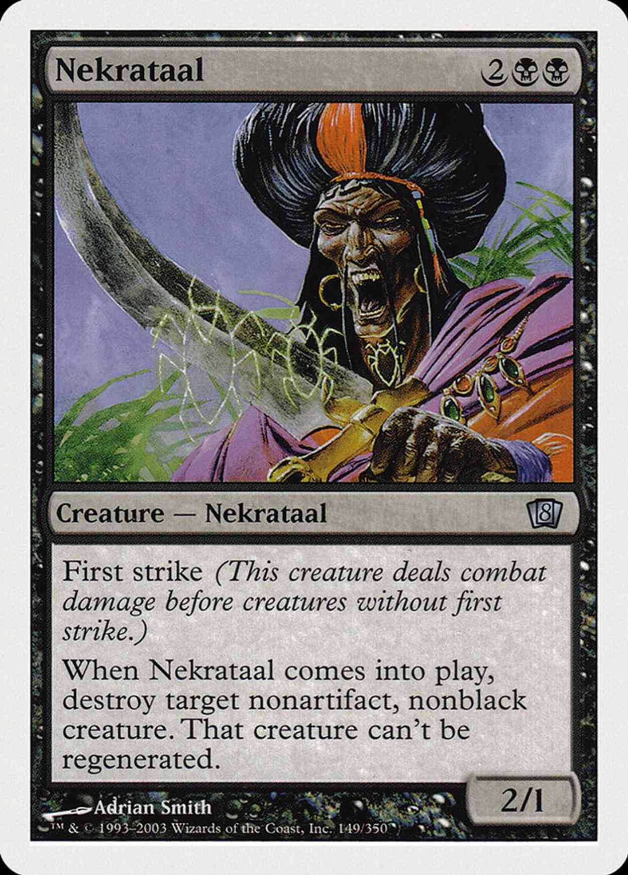 Nekrataal (8th Edition) magic card front