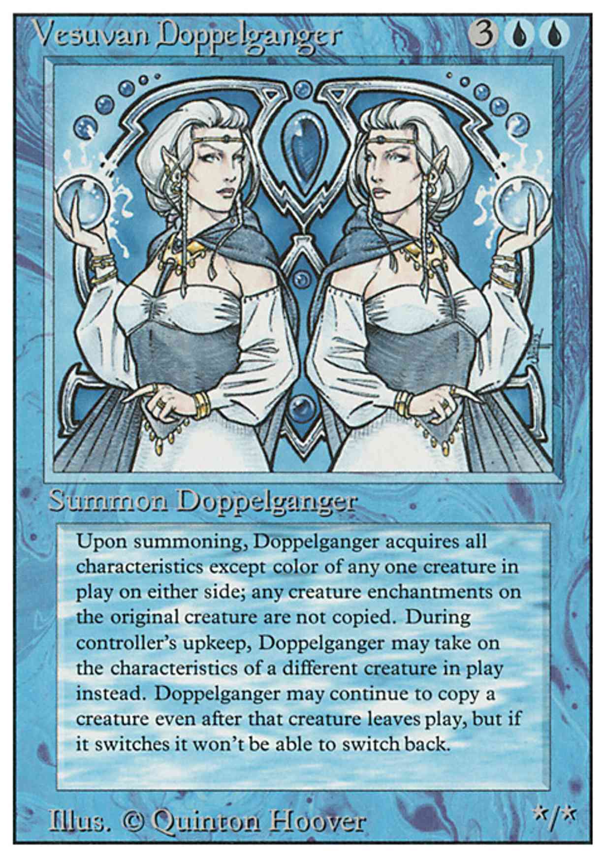 Vesuvan Doppelganger magic card front
