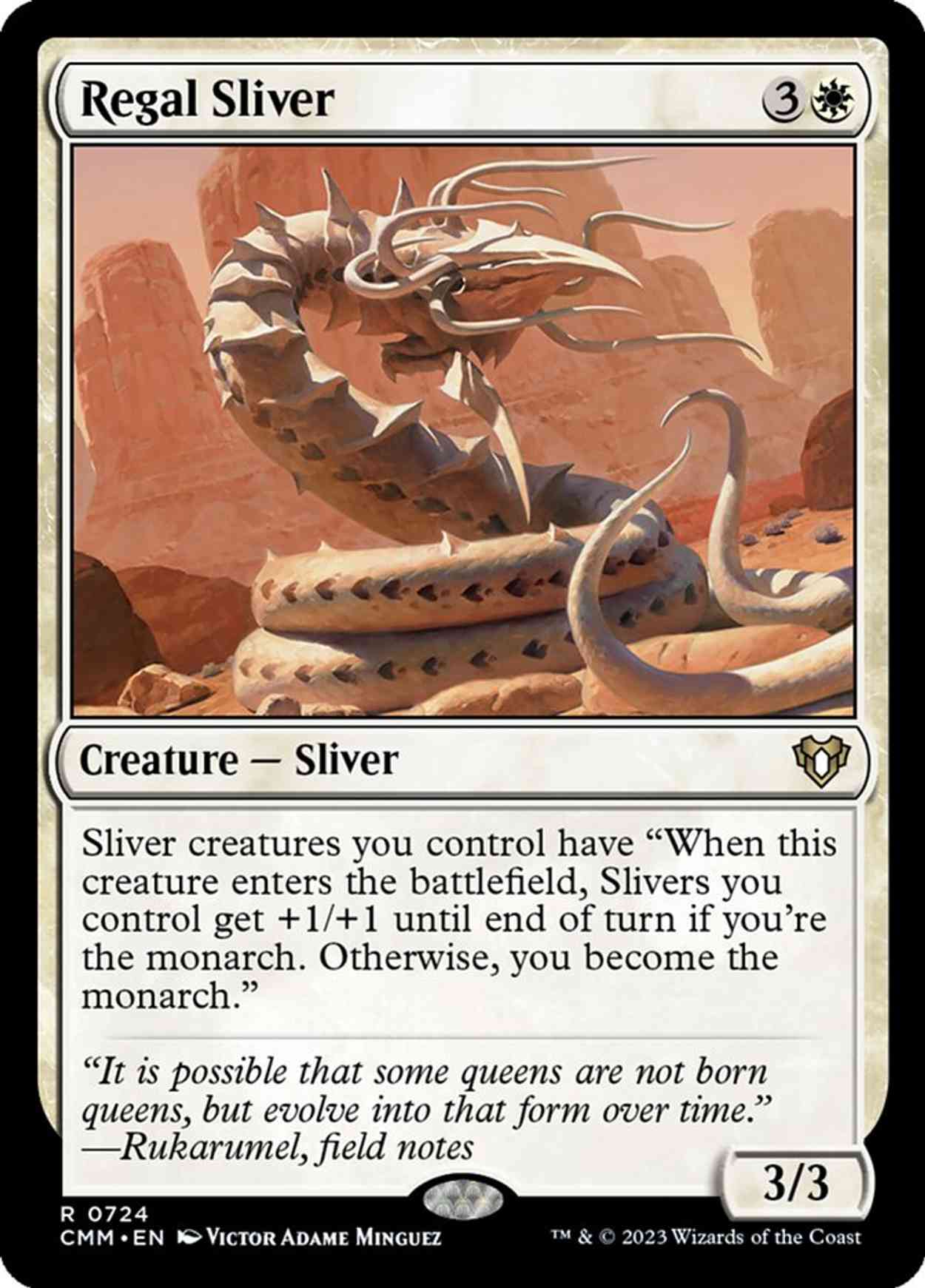 Regal Sliver magic card front