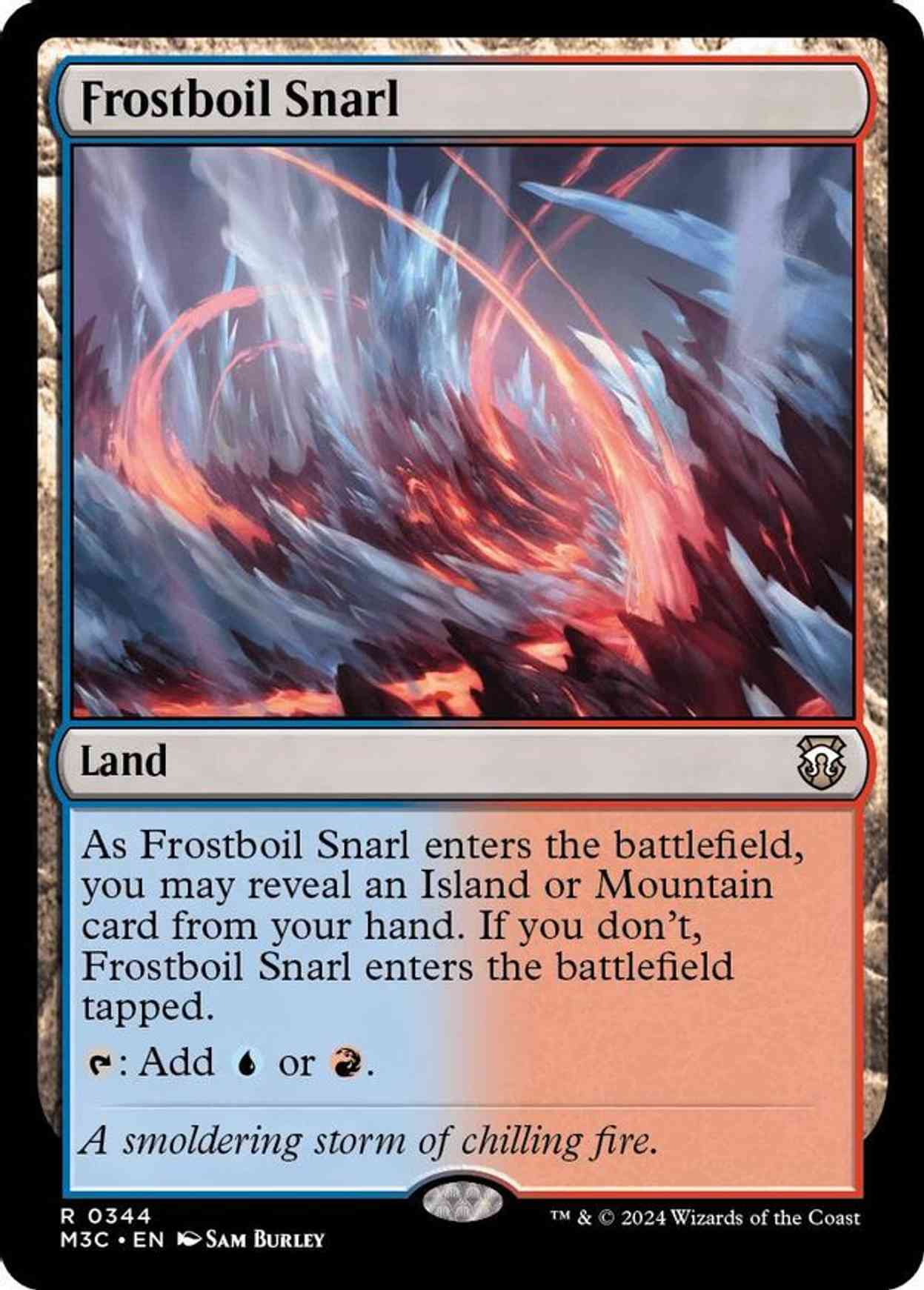 Frostboil Snarl (Ripple Foil) magic card front