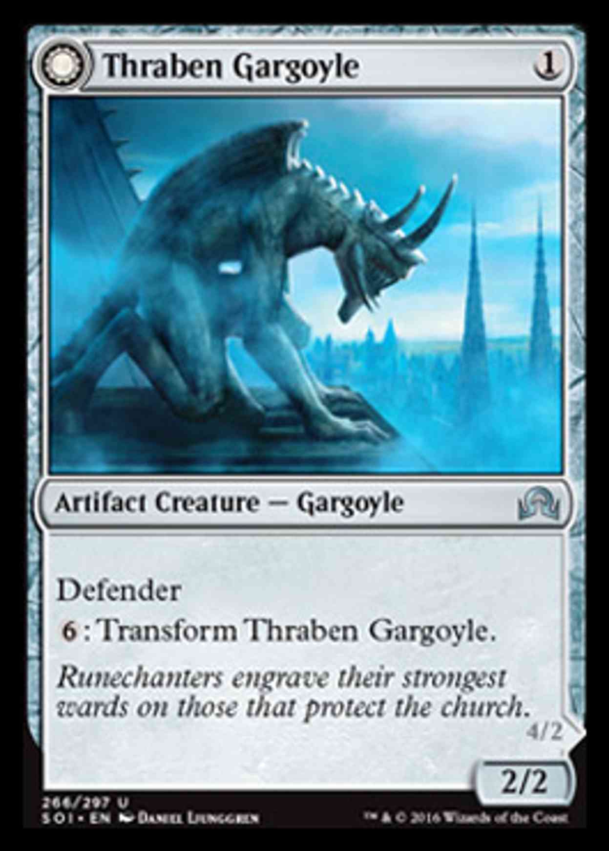 Thraben Gargoyle magic card front
