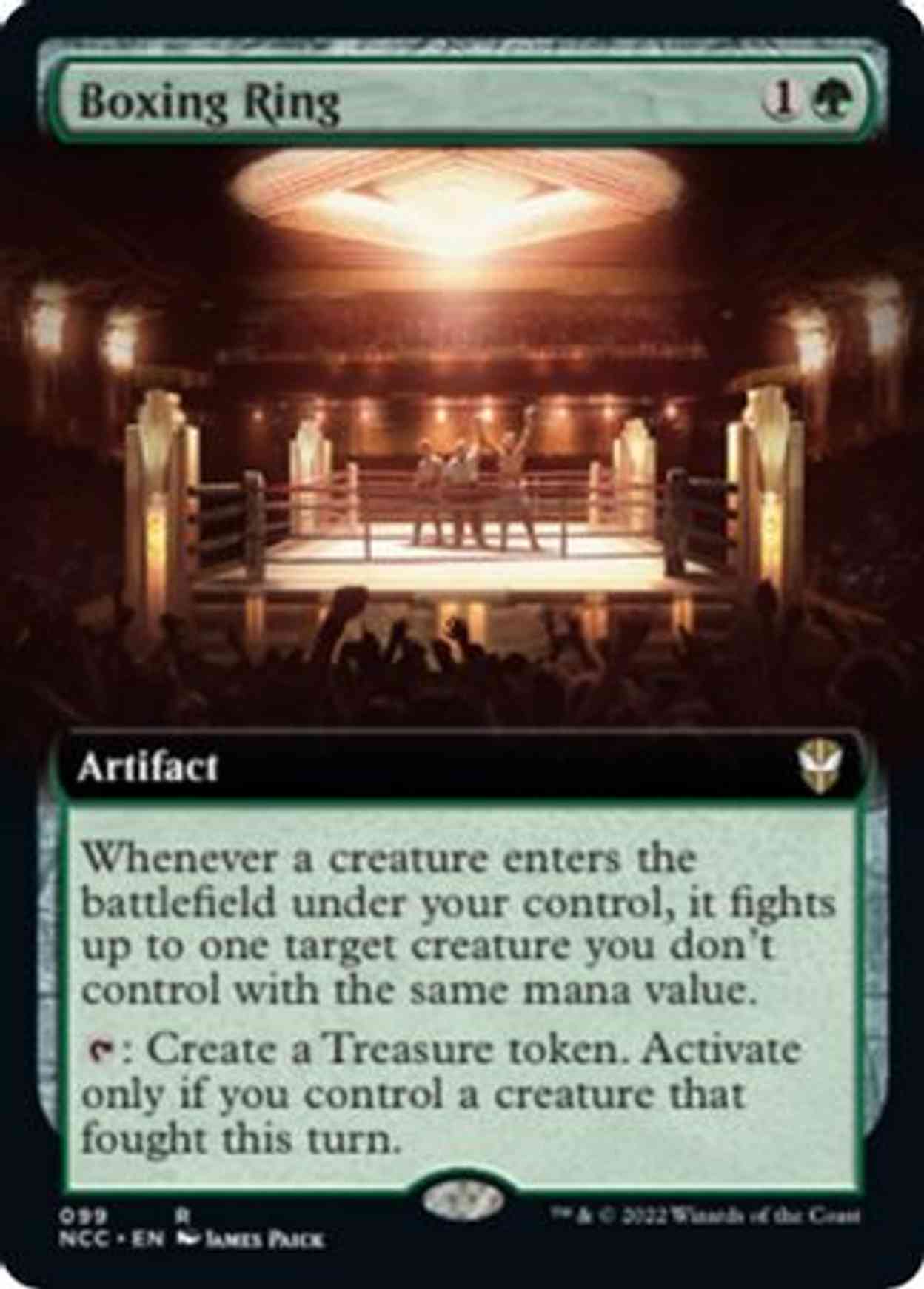 Boxing Ring (Extended Art) magic card front