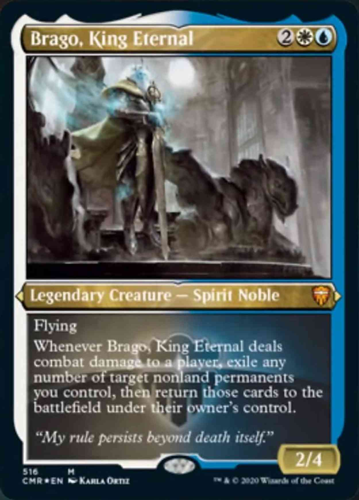Brago, King Eternal (Foil Etched) magic card front