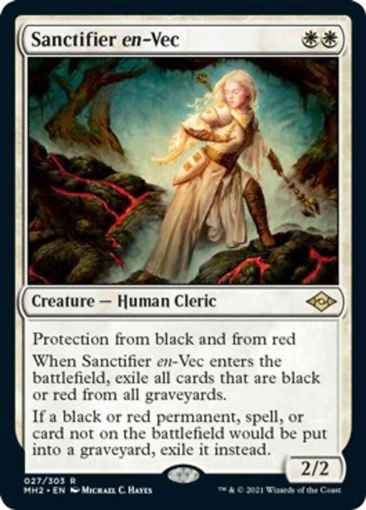 Sanctifier en-Vec magic card front