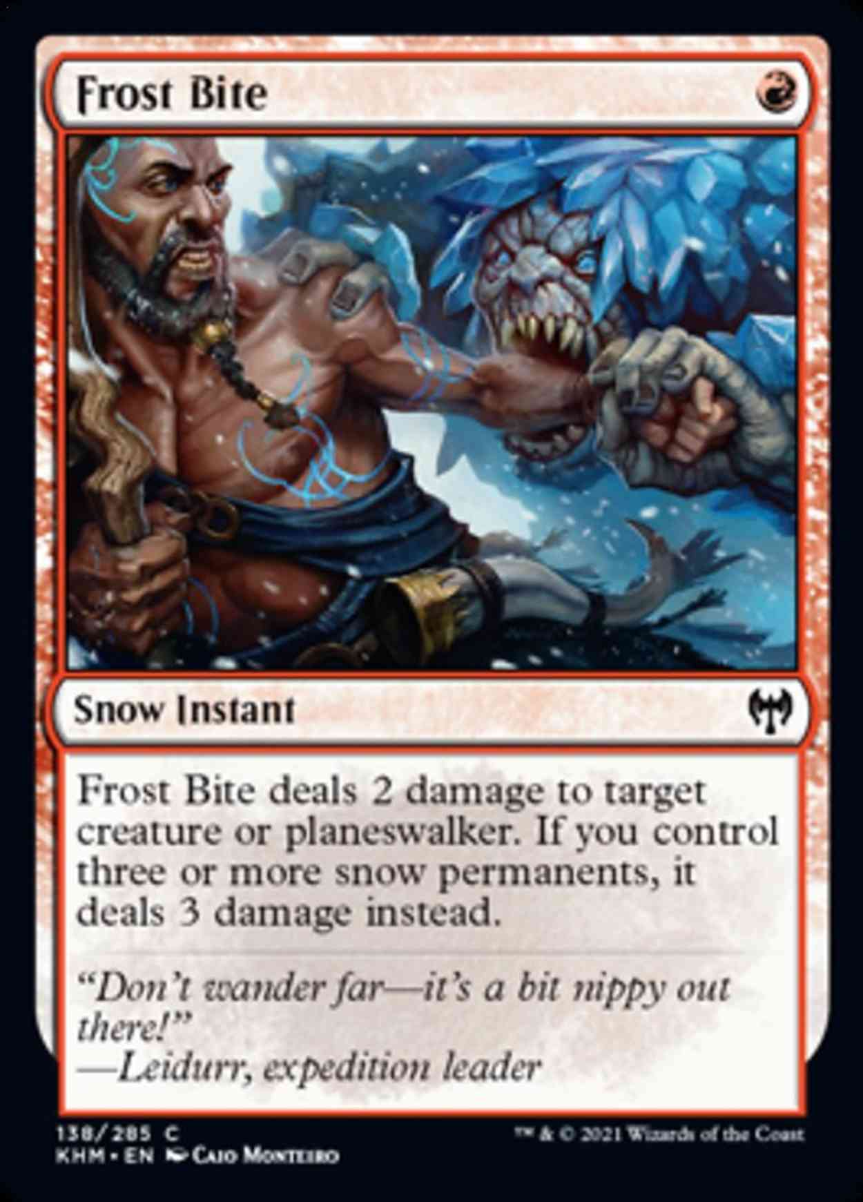 Frost Bite magic card front