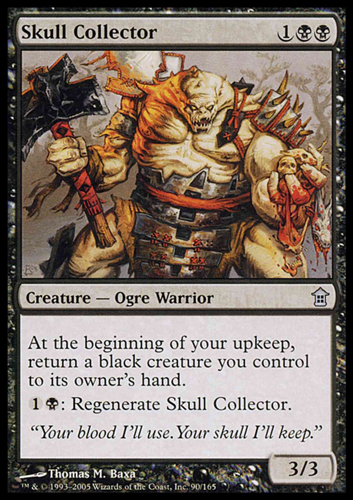 Skull Collector magic card front