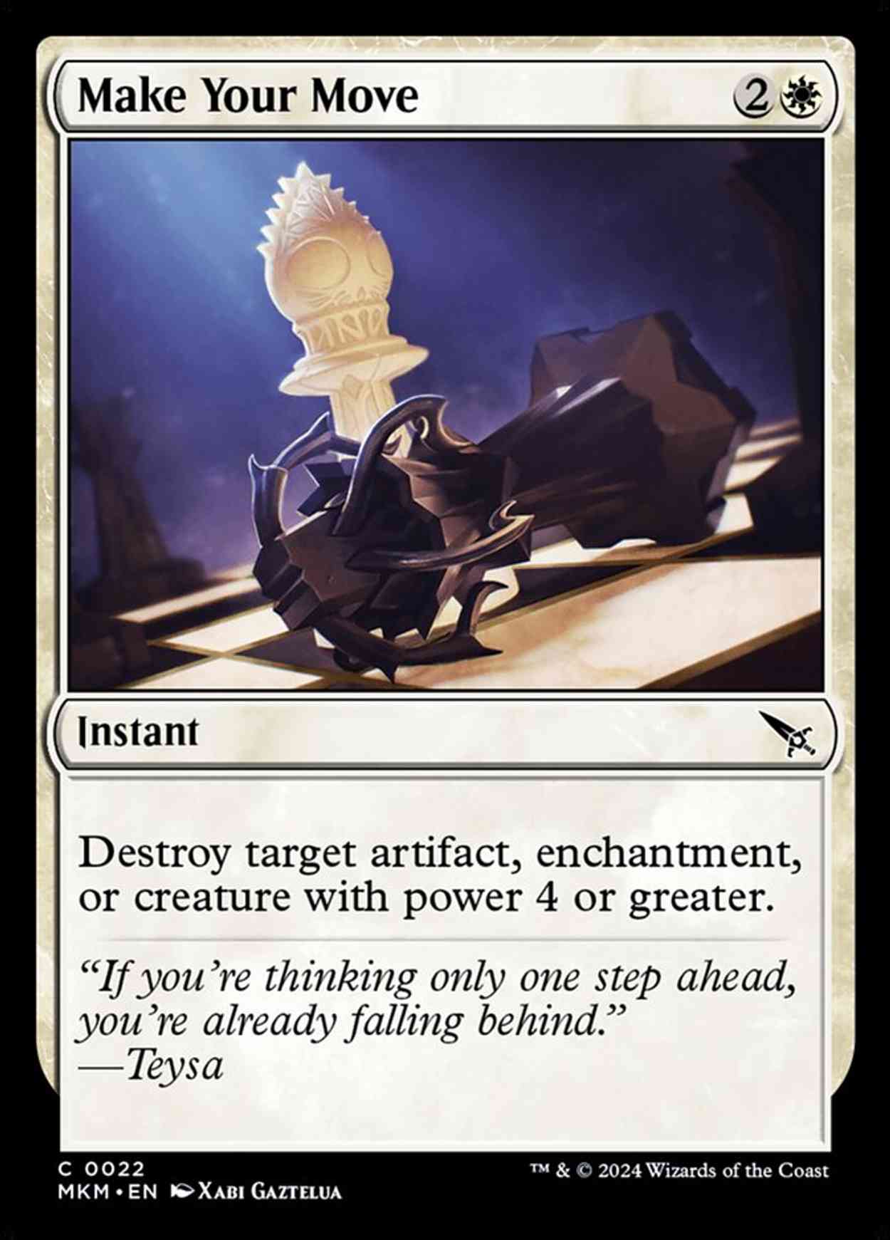 Make Your Move magic card front