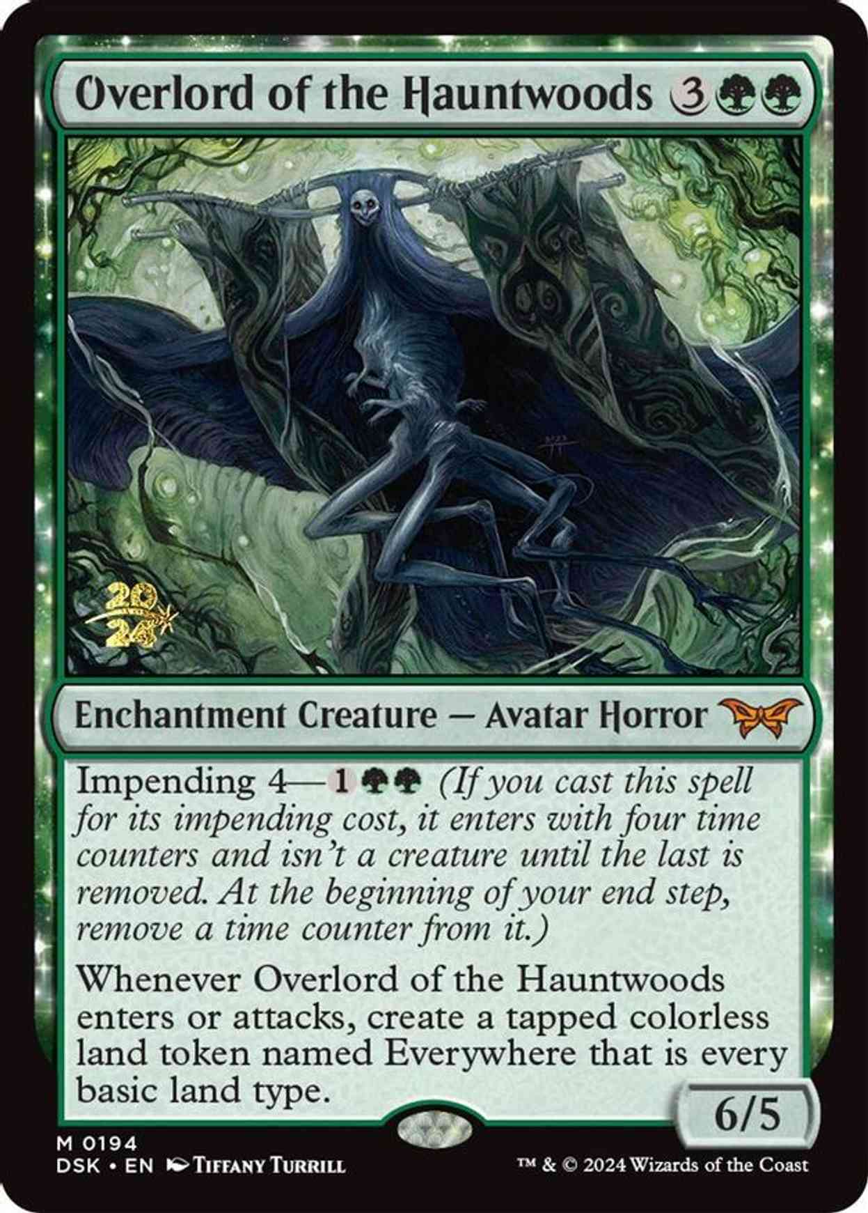 Overlord of the Hauntwoods magic card front