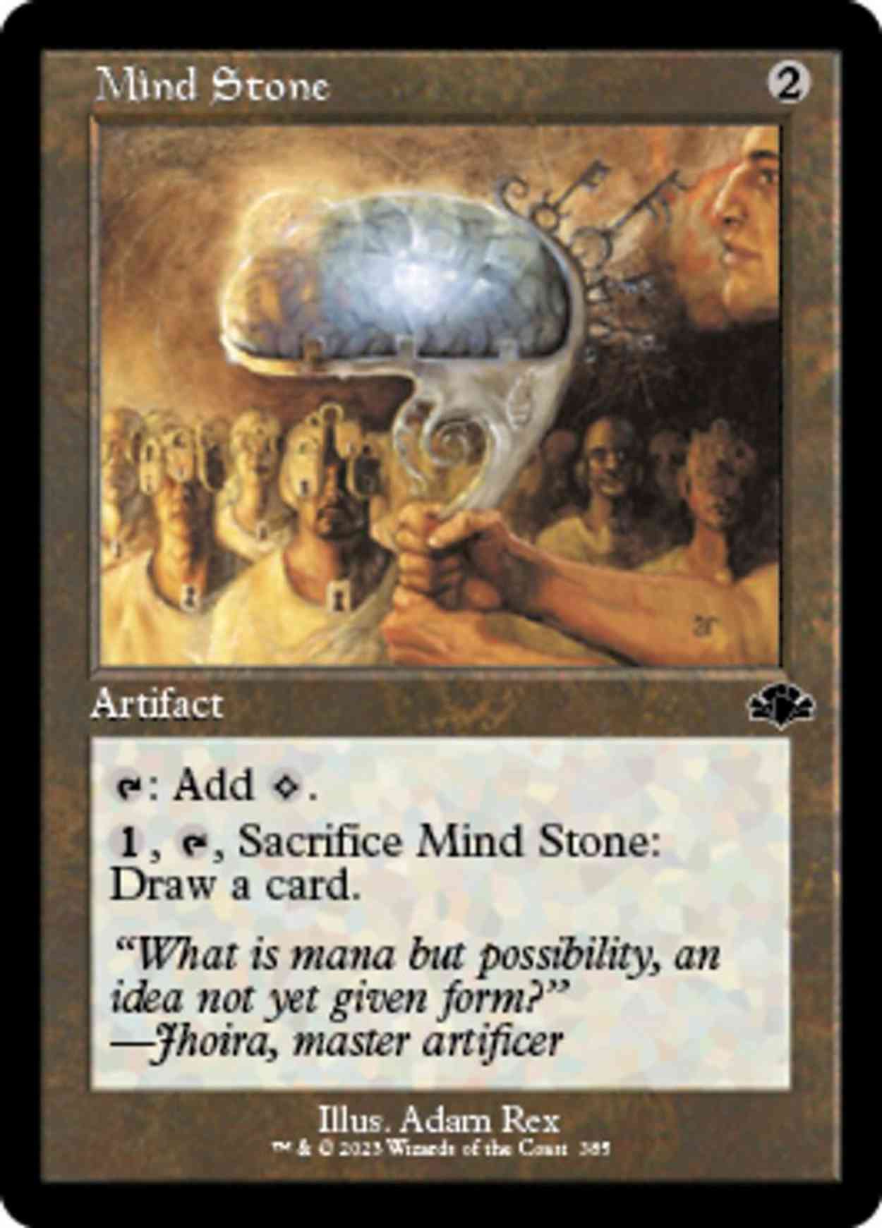 Mind Stone (Retro Frame) magic card front
