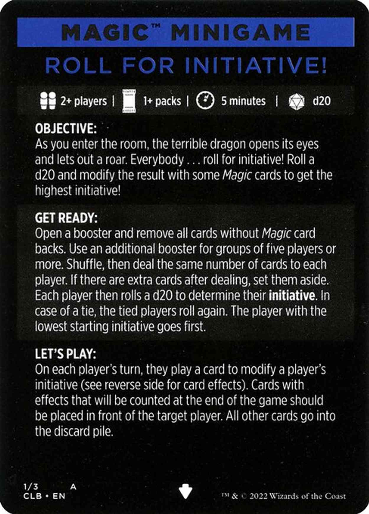 Magic Minigame: Mimic Match magic card front