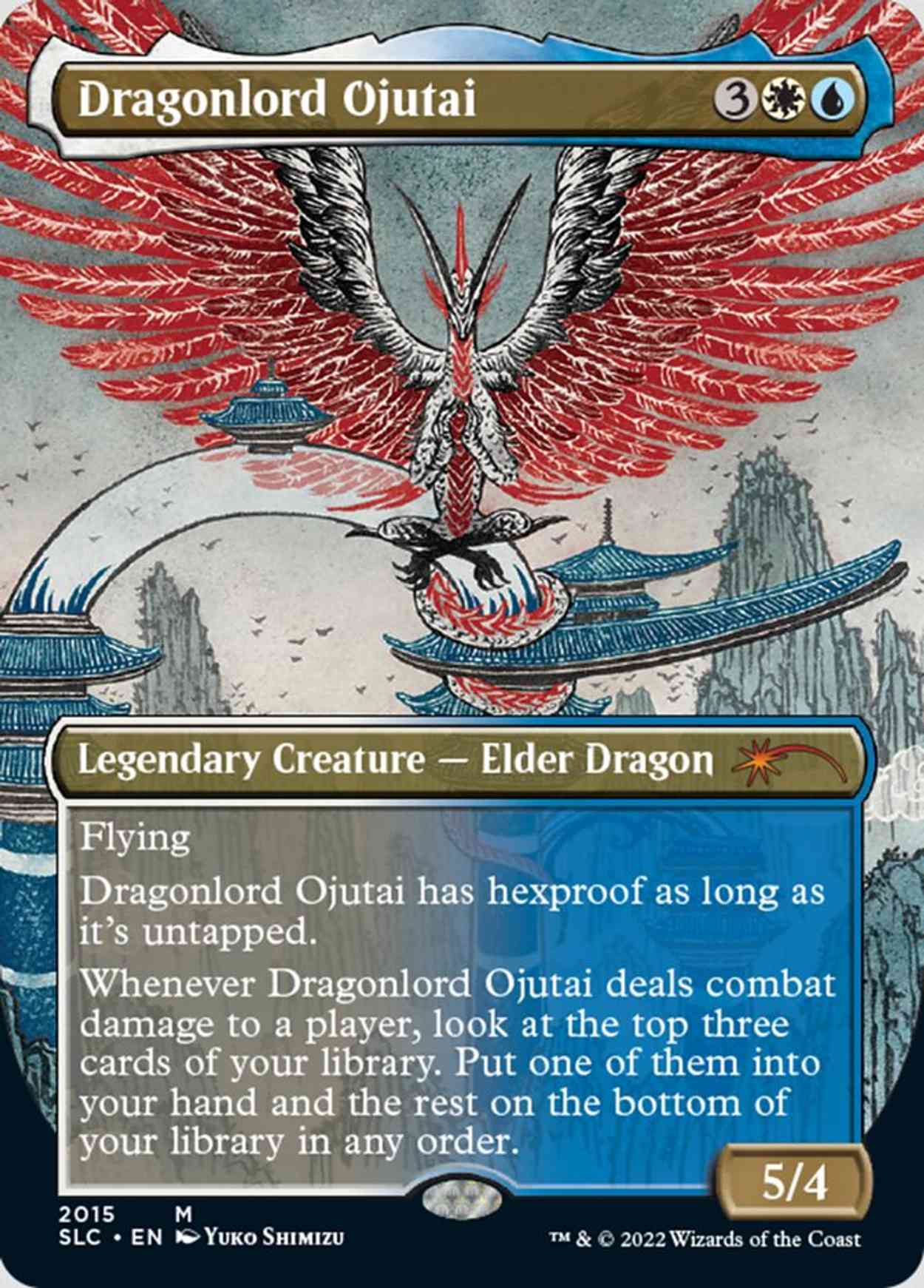 Dragonlord Ojutai magic card front