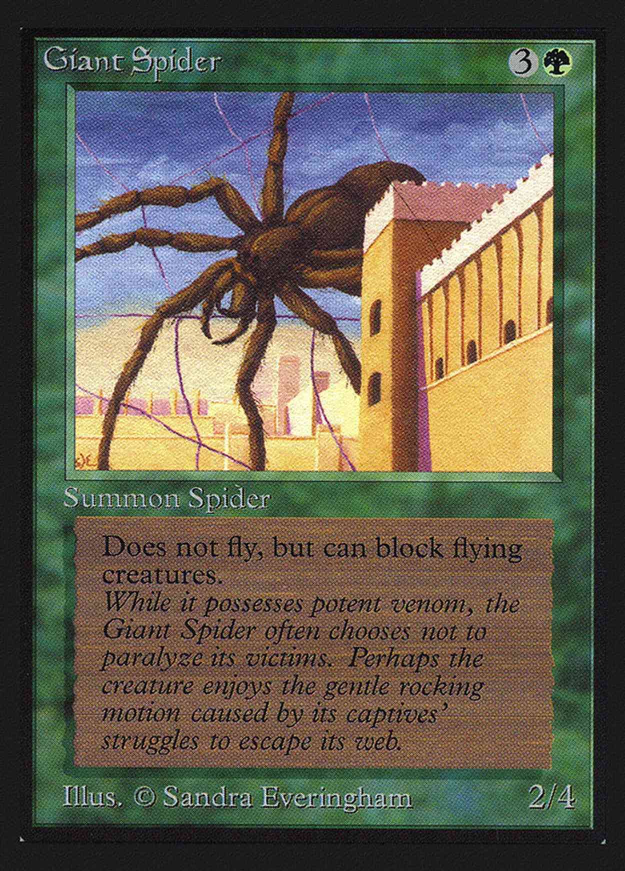 Giant Spider (IE) magic card front