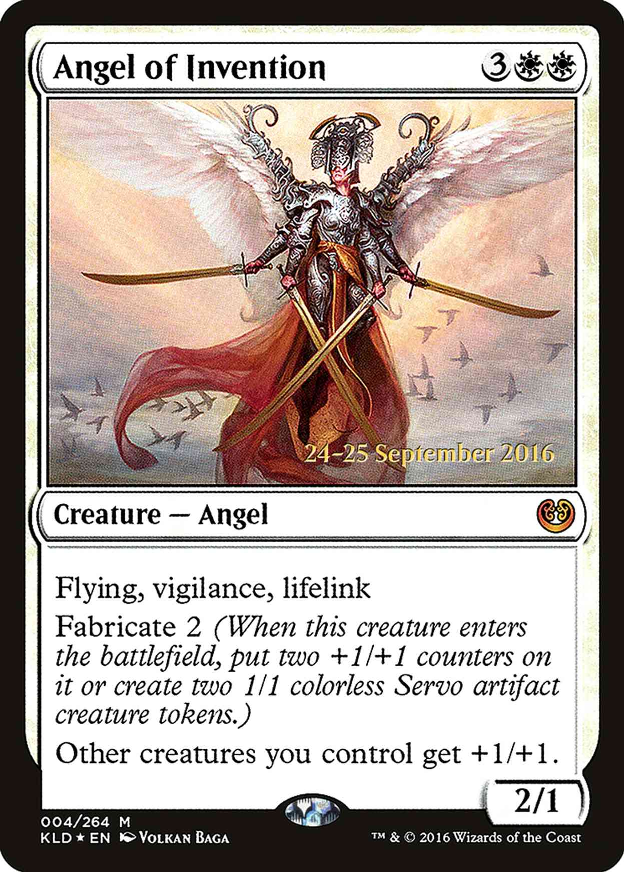 Angel of Invention magic card front
