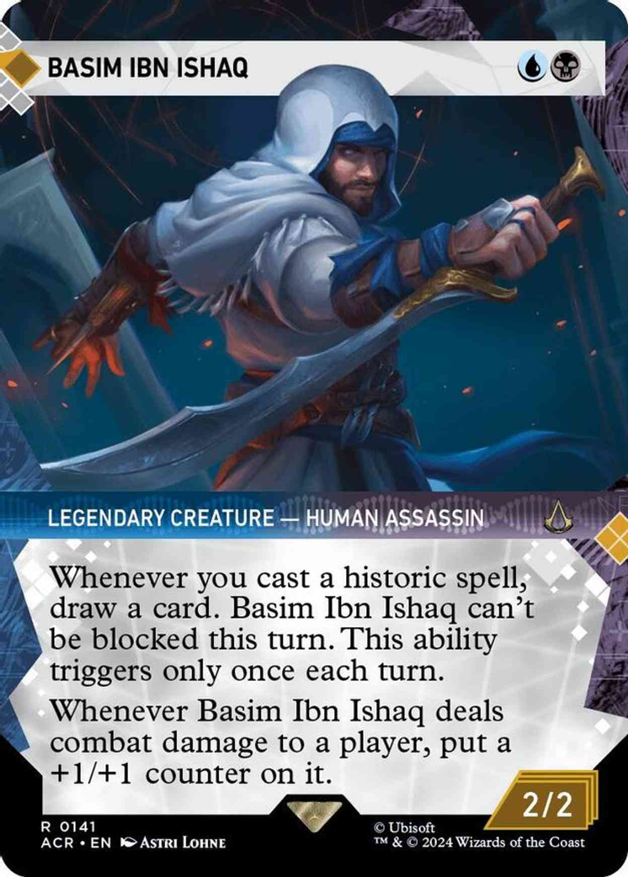 Basim Ibn Ishaq (Showcase) magic card front