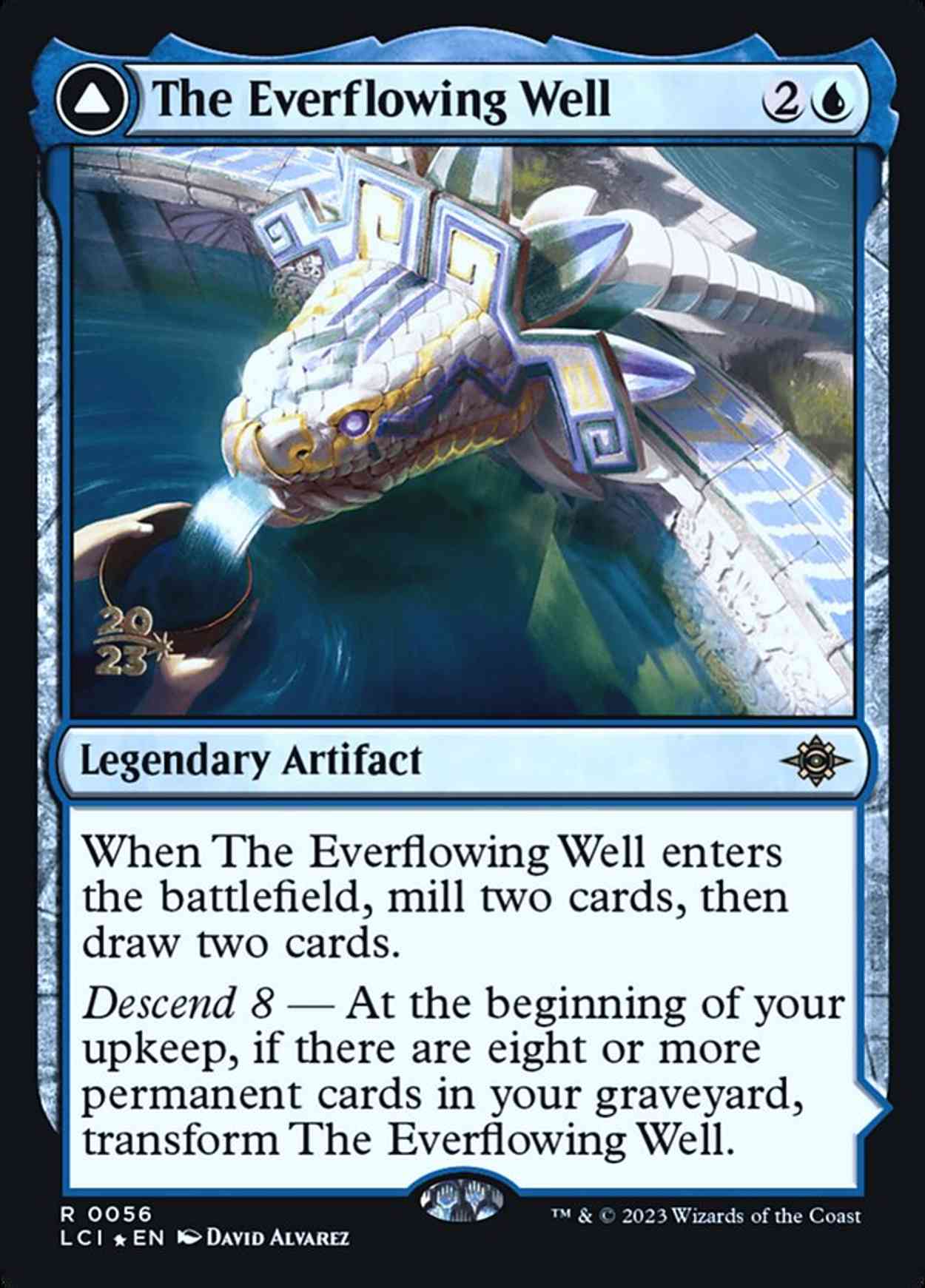 The Everflowing Well magic card front