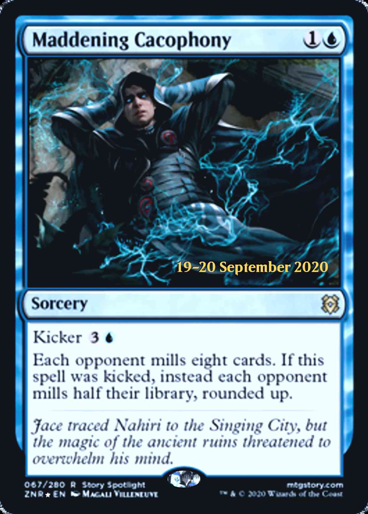 Maddening Cacophony magic card front