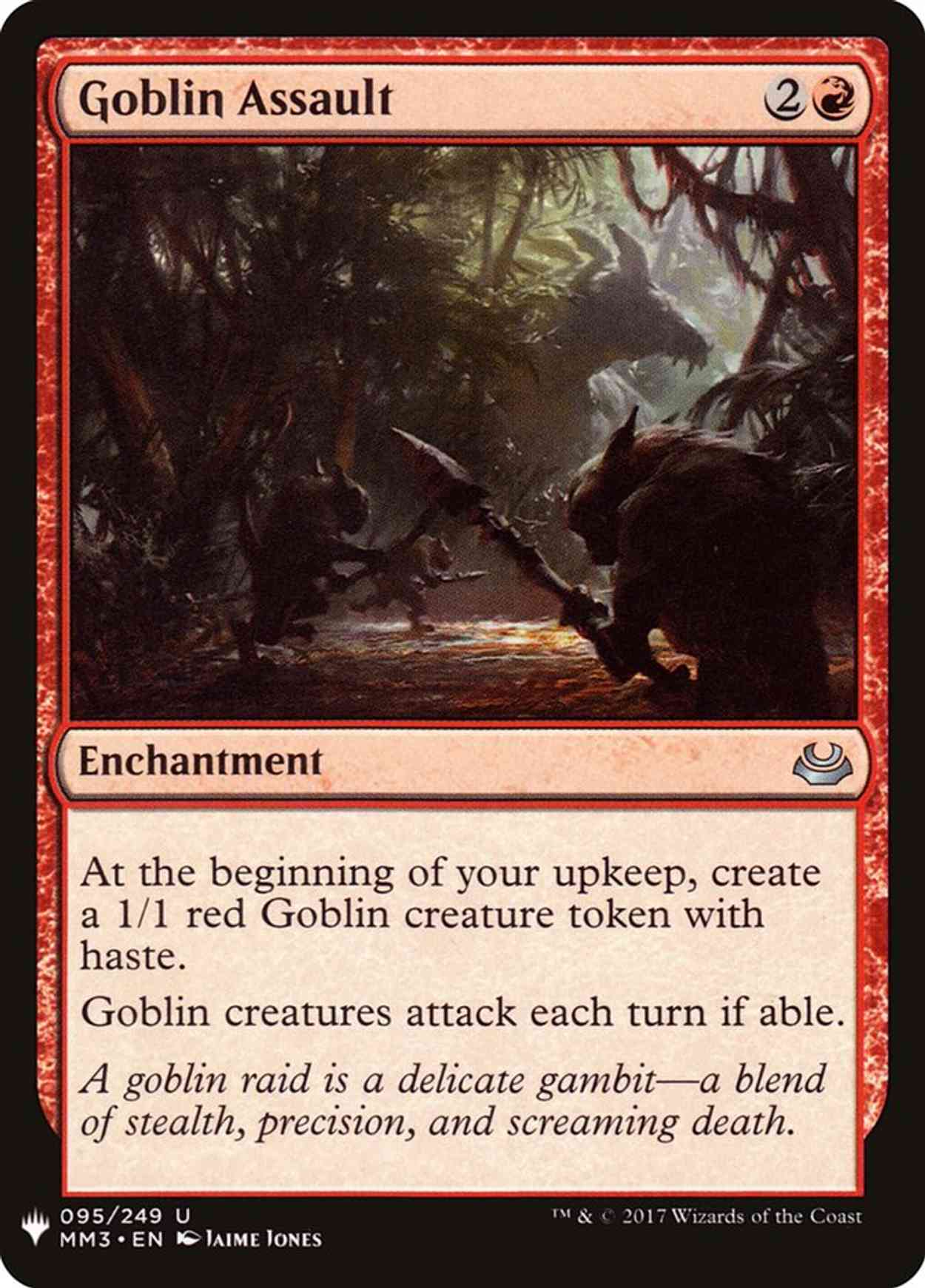 Goblin Assault magic card front